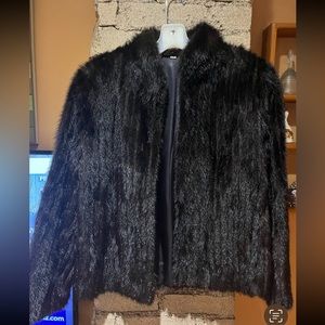 Black Mink Coat